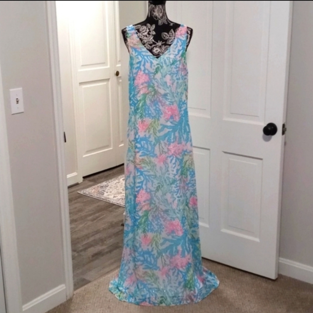 🪸HTF Lilly Pulitzer🪸 - Lani Maxi Dress